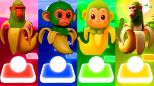 ШИМПАНЗИНИ БАНАНИНИ 🆚 ШИМПАНЗИНИ БАНАНИНИ 🆚 ДРУГИЕ БРЕЙНРОТ МЕМЫ | Tiles Hop №146