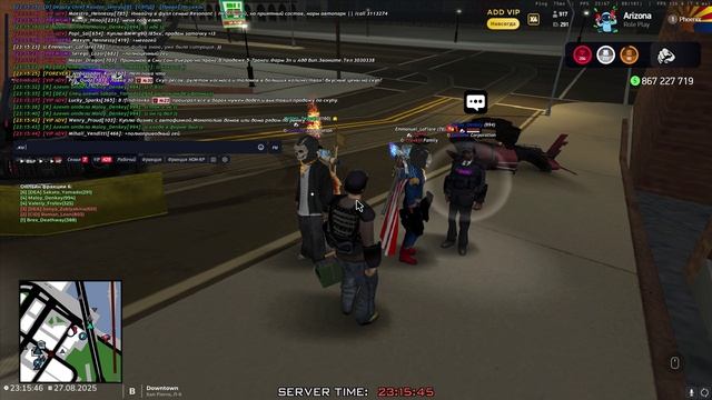 Arizona RP 2025-08-27 23-15-07 смотреть онлайн