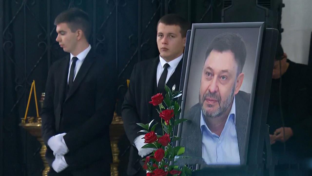 В Москве простились с исполнительным директором "России сегодня" Вышинским