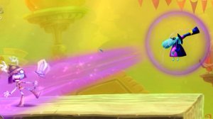 Видео как мультик Rayman Legends. Прохождение третьей главы Фиеста мёртвых