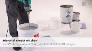 Нанесение покрытия с добавлением кварцевого песка на грунтовку без посыпки песком на примере ASODUR