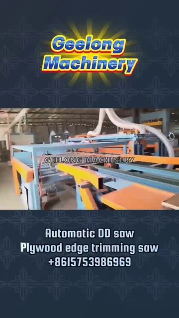 Оборудование для обрезки фанеры, Автоматическая линия форматной обрезки смотреть онлайн