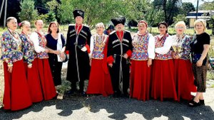 Ансамбль казачьей песни «Обрада» — «Казачка вольная». ЦДК с. Шаумян