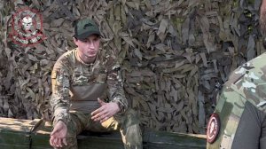 Самый юный боец из Легион W. Несмотря на полученные два ранения продолжает оставаться в строю