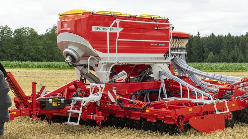 Сеялка Pottinger V 6000 настройка и калибровка