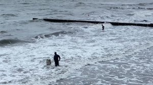 Ловцы янтаря в Балтийском море