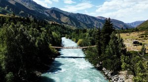 река Коксу одно из красивейших мест Казахстана