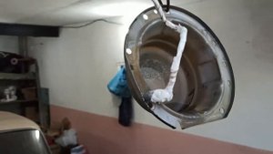 Горшок передней фары с регулировочным кольцом (после пескоструя и обработки преобразователем).mp4