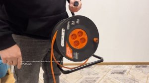 Удлинитель Gigant ПВС 3x2,5 30м на катушке 80074