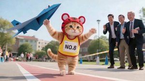 Котики и бумажные самолетики