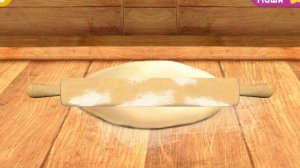 МАША И МЕДВЕДЬ игра. Готовим пиццу Маргариту #машаимедведь #игра #детям