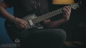 REAPER. Гитара в стиле HEAVY METAL.
