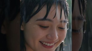 Девушка под дождем