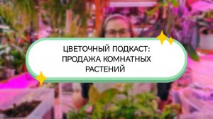 ЦВЕТОЧНЫЙ ПОДКАСТ ПРО БИЗНЕС НА КОМНАТНЫХ РАСТЕНИЯХ