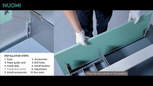 Инструкция по установки мультиящиков Encanto от NUOMI. мебельная фурнитура...