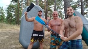 Ловим последние летние деньки!Купаемся и катаемся на лодках на озере!