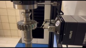 Измерение цилиндрической шестерни на зубоизмерительной машине ZIM 400