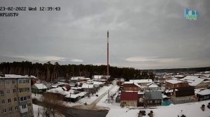 В Шадринске завершился демонтаж телевизионной башни. Таймлапс