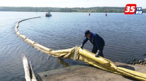 Череповец спасли от условного разлива нефти на реке Шексне