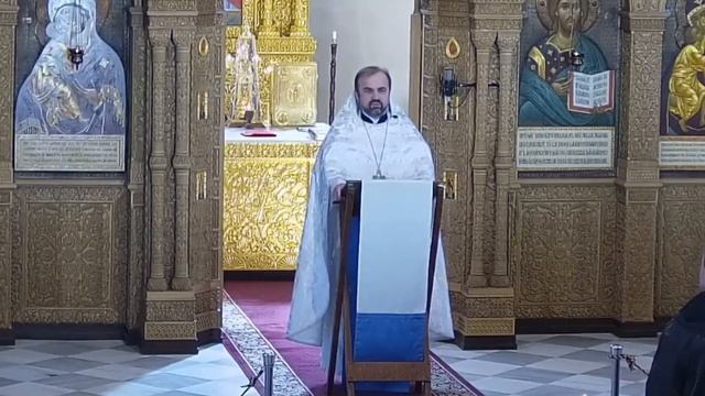 Первосвященническая молитва Христа. Проповедь протоиерея Александра Сорокина смотреть онлайн