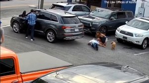 В США русский таксист одним ударом вырубил генерального директора ТС BioPharm !!!