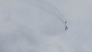 "Стрижи" в небе над Кемерово. День шахтера 2025 г.