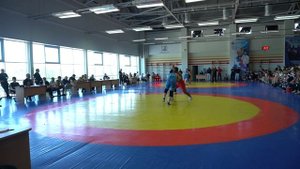 Турнир памяти Козыря А.М. 1/4 финала 92 кг. Эссоме Самуель (Новокубанск)-Карданов Аслан (Адыгея)