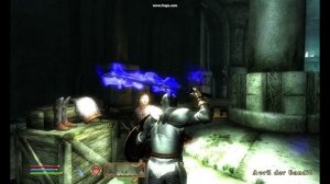 Oblivion с кучей модов - сражения 17