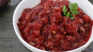 Смешение вкусов и текстур. БАКЛАЖАНЫ, ТУШЕННЫЕ СО СВЁКЛОЙ