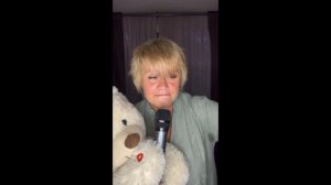 Прямой  эфир. Пою от души.