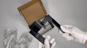 Ручка на раздельном тонком основании VETTORE R21.122 MBP(Чёрный Матовый)