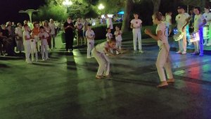 Детская Капоэйра на набережной в Ялте 29.08.2025