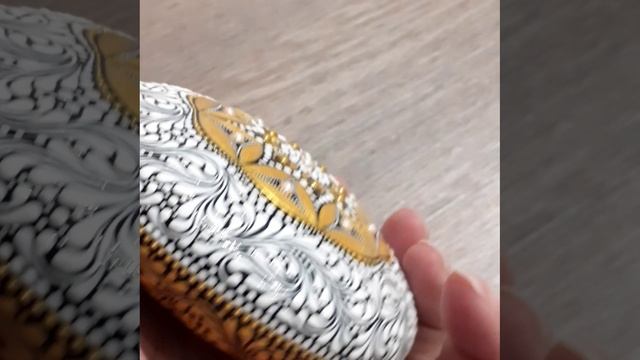 Точечная и текстурная роспись декоративного камня смотреть онлайн