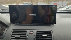 Volvo XC90 магнитола Android широкоформатная с крутым QLED дисплеем