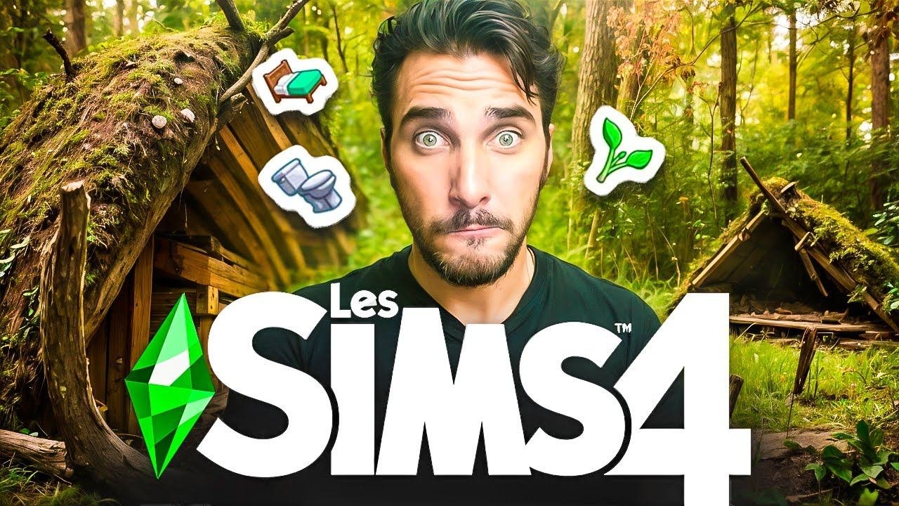 ПЕРЕЕХАЛ ЖИТЬ В ЛЕС - SIMS 4