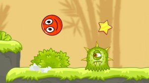 Красный Шар в игре Bounce Ball 5 Уровни 66-70