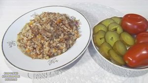 Рецепт гречневой каши приготовленной с тушенкой в кастрюле
