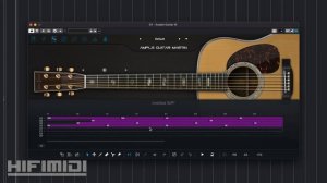 Programming Acoustic Guitar Arpeggios in Riffer  Fingerstyle Ample guitar