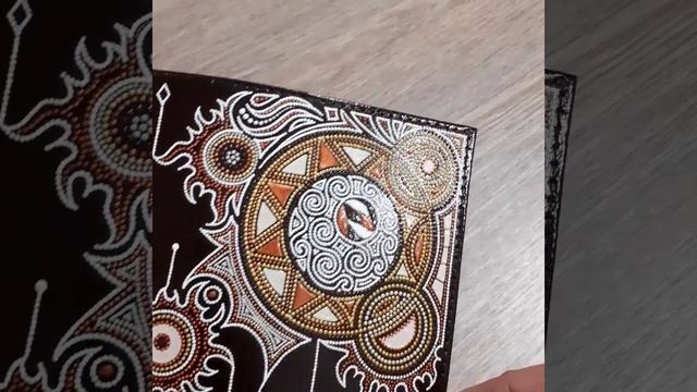 Точечная роспись обложки на паспорт смотреть онлайн