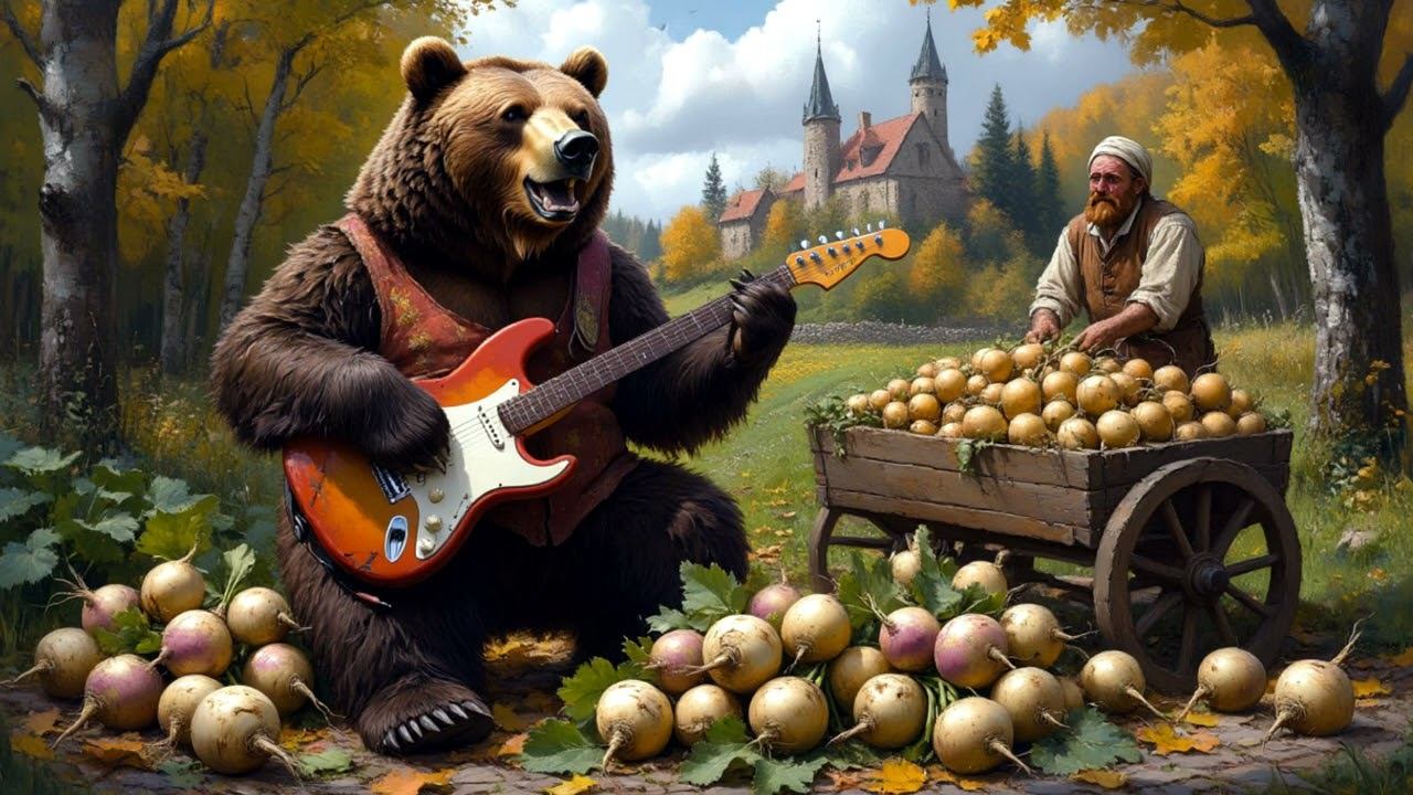 Вершки и корешки - ироничный рок по мотивам народной сказки (Hard rock, NeiroBarD) смотреть онлайн