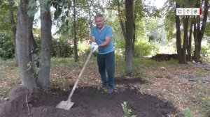 В «Никольском» сквере прошёл субботник