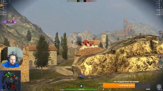 Играю в Tanks Blitz: 5901 урона в игре World of Tanks