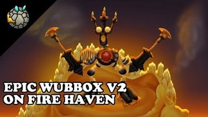 ФАНМЕЙД ЭПИЧЕСКИЙ КОРОБАС НА ОГНЕННОМ УБЕЖИЩЕ (My Singing Monsters, Мои Поющие Монстры, Msm, Мсм)