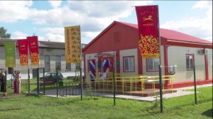 Жители села Биляр-Озеро радуются завершению строительства нового фельдшерско-акушерского пункта