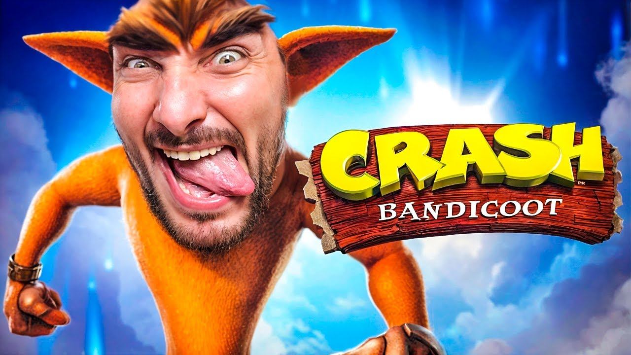 Crash Bandicoot 1 - Remake - Полное прохождение смотреть онлайн