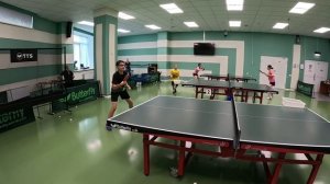 Тренировка по настольному теннису 28.08.2024