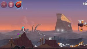 Прохождение Игры Angry Birds Star Wars II #4 - Бегство на Татуин (Красный).