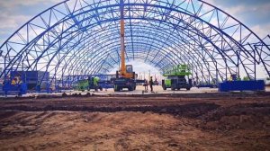 Монтаж металлоконструкции