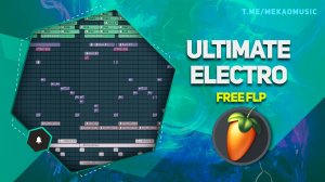Трек в стиле Electro в FL Studio 24 на стандартных плагинах (+FREE FLP/Бесплатный FLP) #freeflp