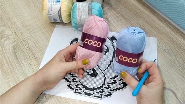 Новый проект крючком //Выбор пряжи. Что думаете, мои дорогие #творческиелюди